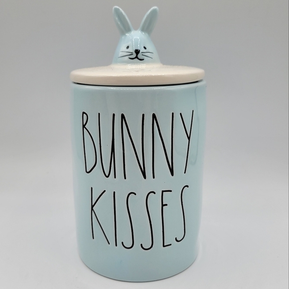 Rae Dunn Bunny Kisses Candle Ceramic w topper - Picture 5 of 5